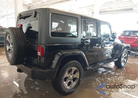 2016 Jeep Wrangler Unlimited Sahara из США, поврежденный, VIN 1C4BJWEG4GL233581